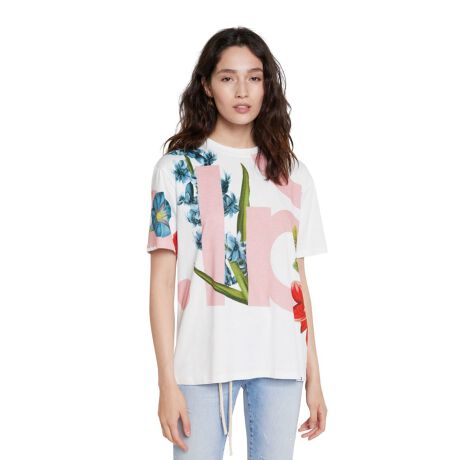 Tシャツ半袖 Dsgl デシグアル Desigual 21swtk59 ファッション通販 マルイウェブチャネル