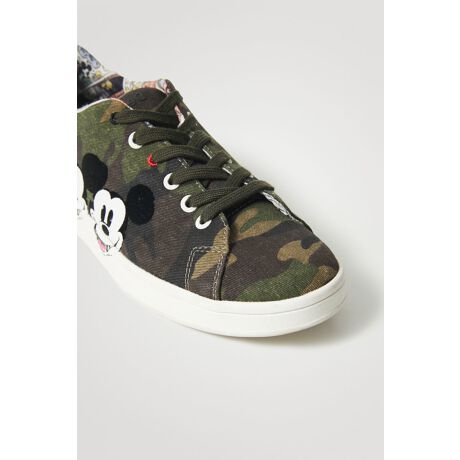 ミッキーマウスのコミックスタイルの裏地付きレディーススニーカー デシグアル Desigual 21wska16 ファッション通販 マルイウェブチャネル