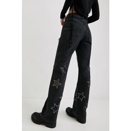 煌めく星の刺繍入りレディーススリムジーンズ デシグアル Desigual 21wwdd39 ファッション通販 マルイウェブチャネル