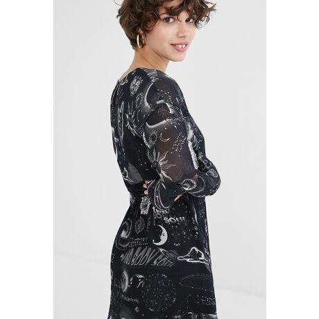 神秘的なプリントのレディースビスコースワンピース デシグアル Desigual 21wwvw62 ファッション通販 マルイウェブチャネル 神秘的なプリントのレディースビスコースワンピース デシグアル Desigual 21wwvw62 ファッション通販 マルイウェブチャネル