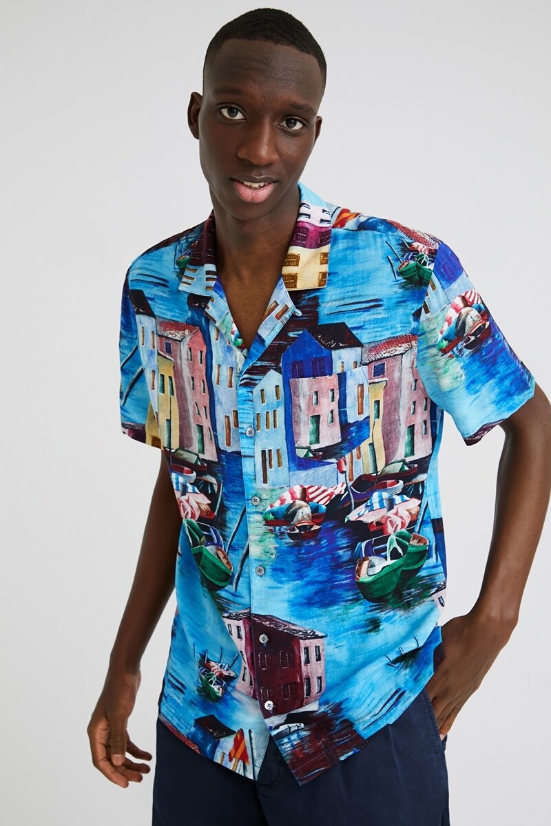 メンズ シャツ半袖 ROYAL | デシグアル(Desigual) | マルイウェブチャネル