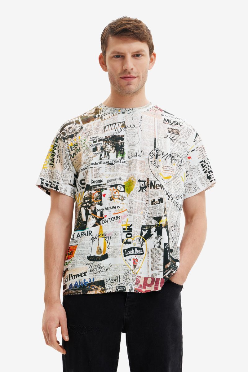 メンズ Tシャツショートスリーブ | デシグアル(Desigual