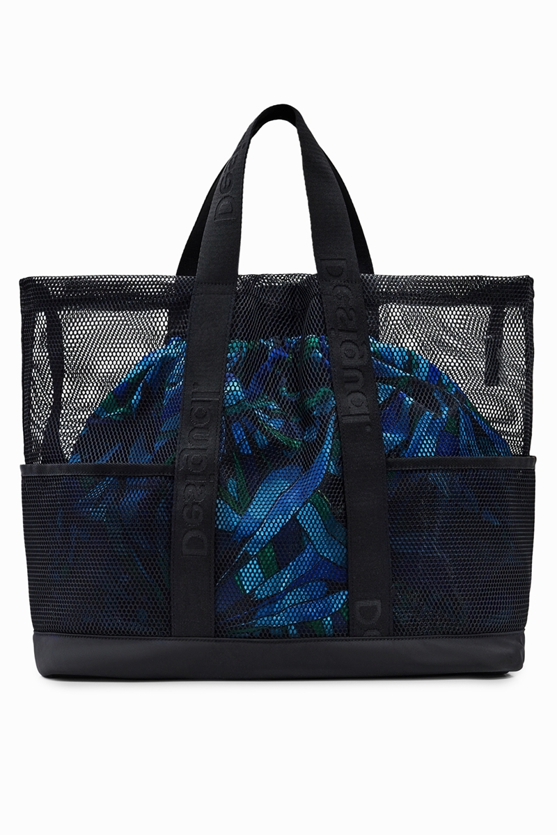 Stussy mesh beach tote bag hot sale