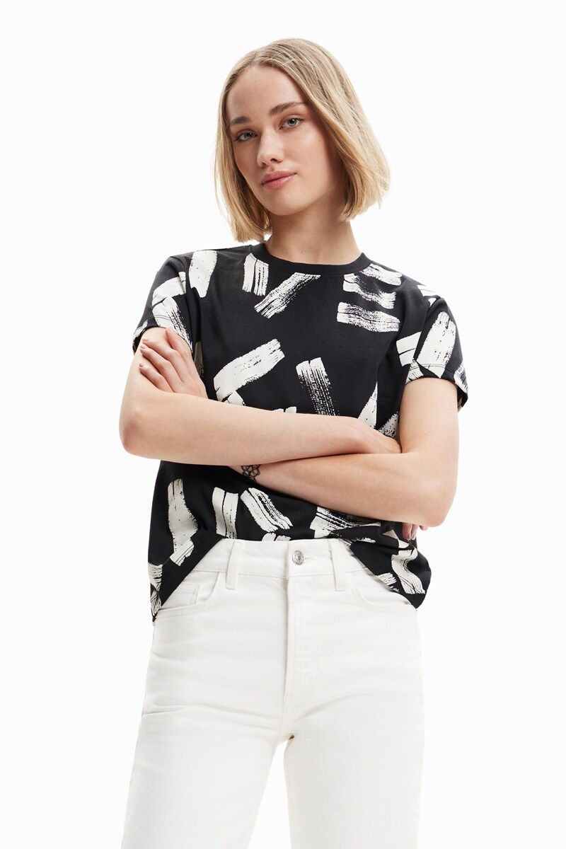 アーティ文字 Tシャツ | デシグアル(Desigual) | マルイウェブチャネル