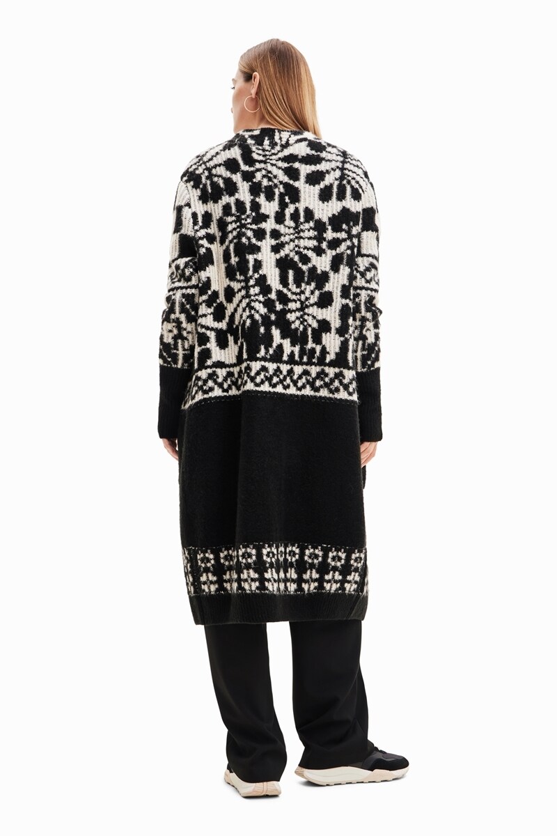 M. Christian Lacroix オーバーサイズ ロングカーディガン M. Christian Lacroix オーバーサイズ ロングカーディガン