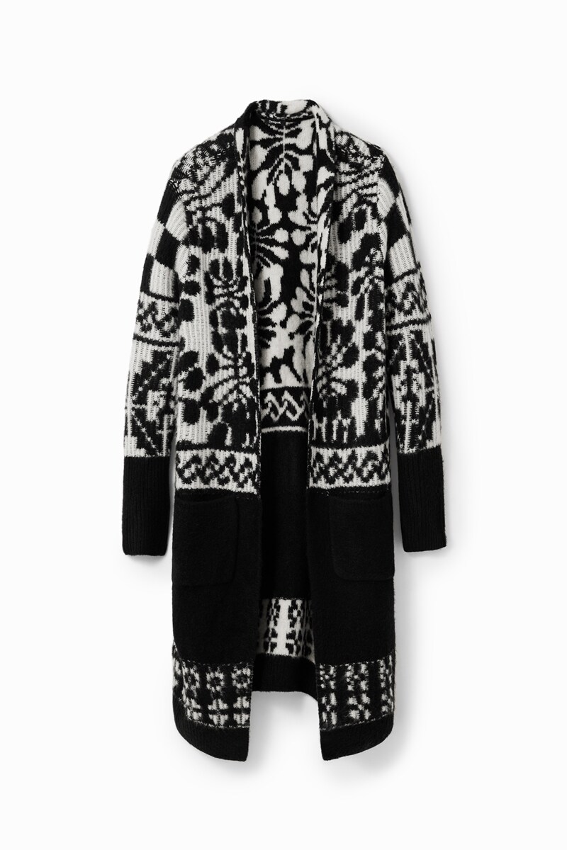 M. Christian Lacroix オーバーサイズ ロングカーディガン M. Christian Lacroix オーバーサイズ ロングカーディガン