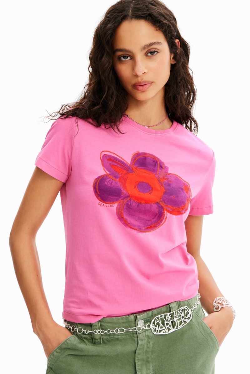 花イラスト Tシャツ | デシグアル(Desigual) | マルイウェブチャネル