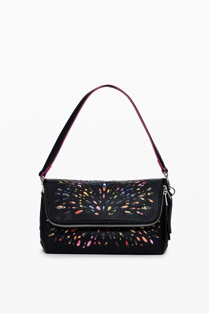 ⭐️新品⭐️ ミッキーマウス スタッズ ミドルクロスボディバッグ デシグアル Desigual ミッキーマウス スタッズ ミドルクロス