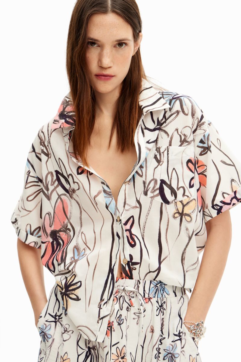 Desigual デシグアル レディースファッション Tシャツ トップス 半袖 花瓶 綿100 インポート 30代 40代 50代 S M L XL ブラック 24WWTK11 楽天市場】セール 50%OFF Desigual デシグアル レディース