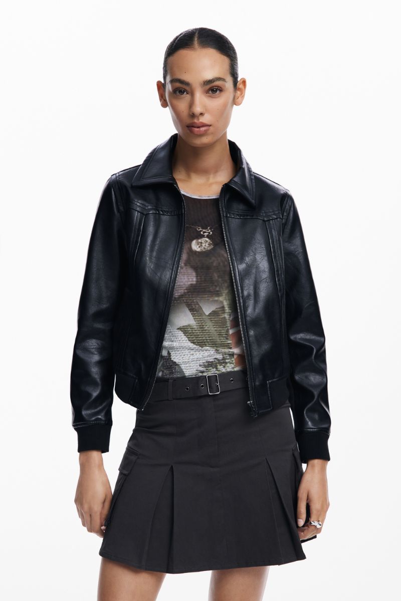 DESIGUAL - 美品 デジグアル Desigual ライダースジャケット レディース L 公式】デシグアルl公式オンラインストア | Desigual