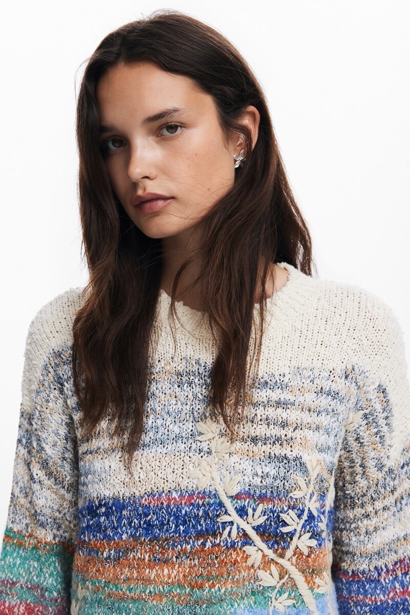 デシグアル Desigual GRAN SUDBURY ヘビーゲージプルオーバー （マルチ） GRAN SUDBURY ヘビーゲージプルオーバー | デシグアル(Desigual