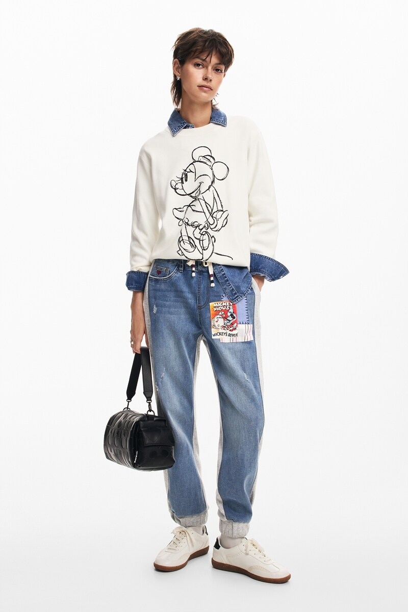 MINNIE MOUSE ライトゲージプルオーバー | デシグアル(Desigual