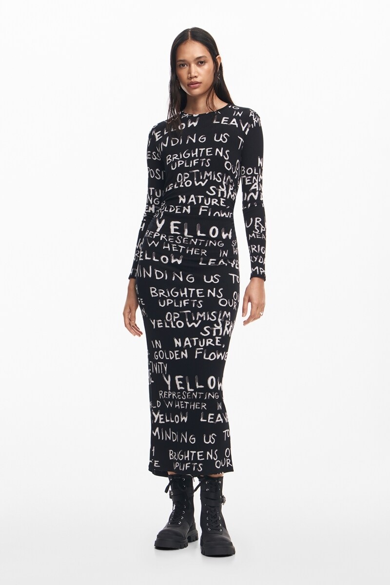 オーキッドプリント ロングドレス | デシグアル(Desigual) | マルイ