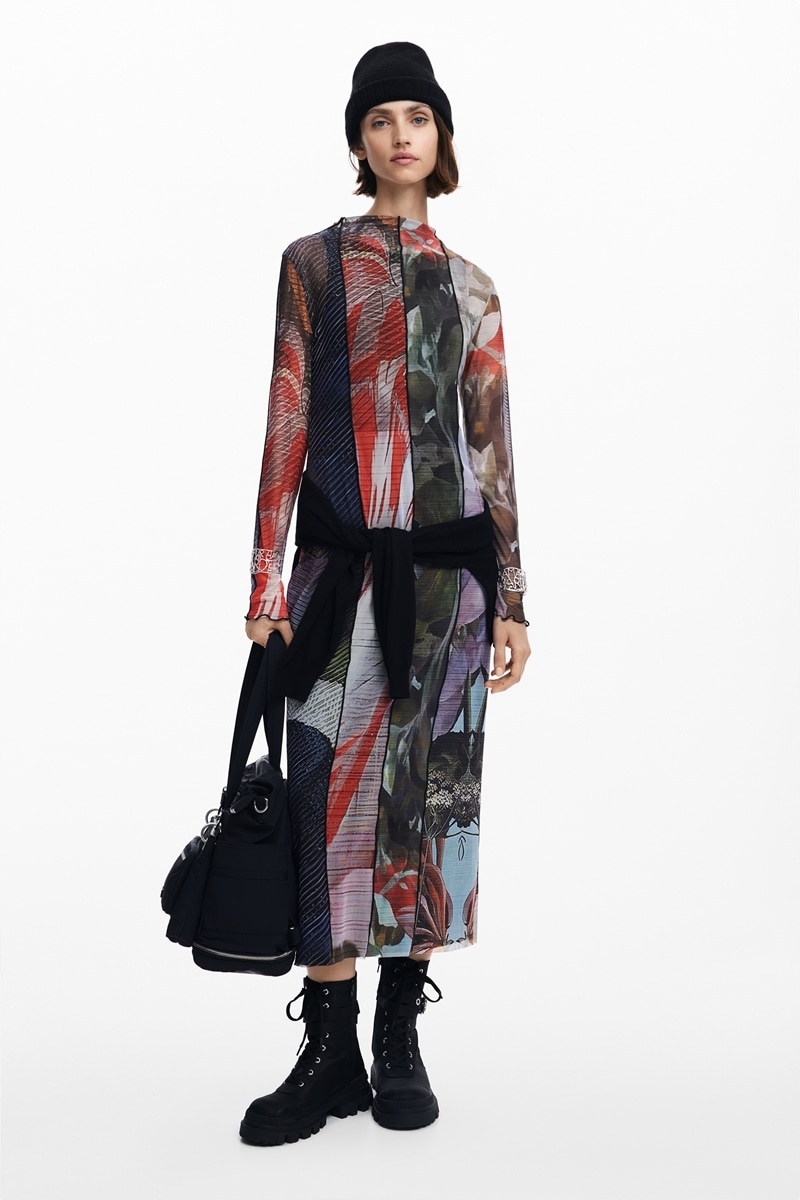 FORT WORTH ワンピースロングスリーブ | デシグアル(Desigual