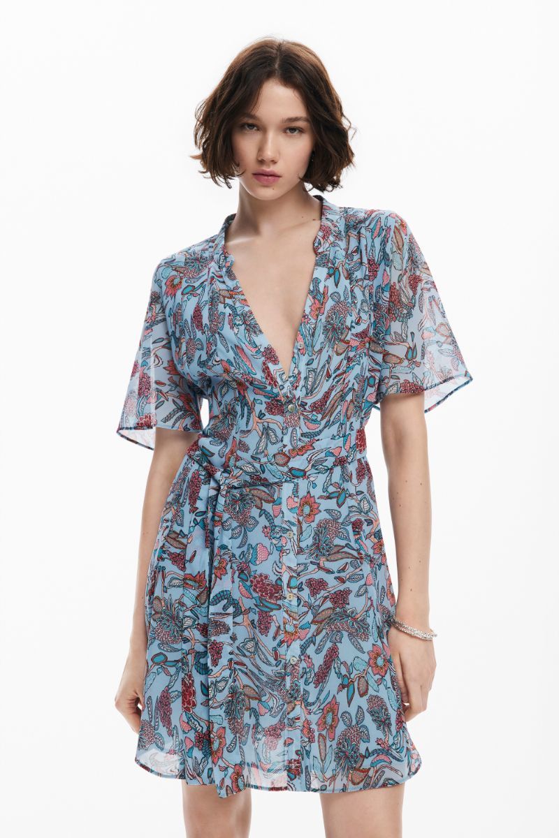ワンピースショートスリーブ GAELLE | デシグアル(Desigual