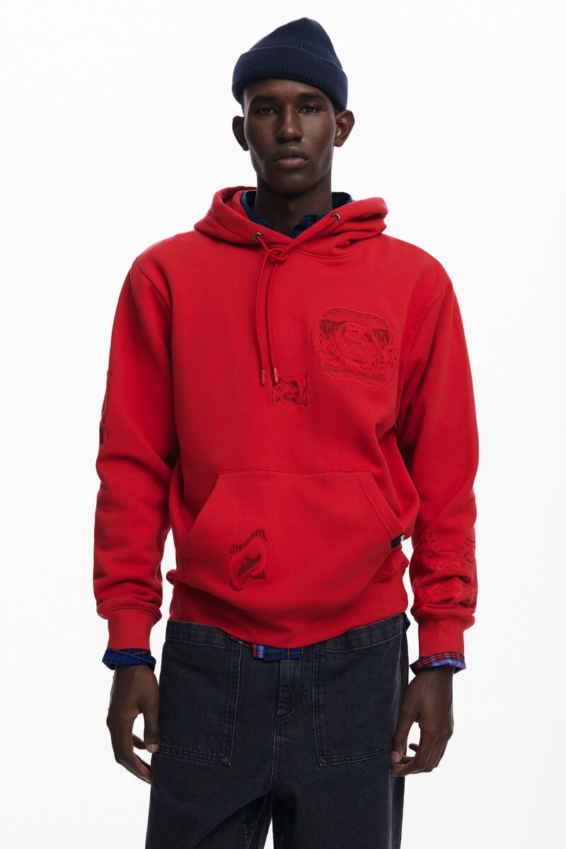 デシグアルラクロアスウェット　新品タグ付き Desigual トレーナー スウェット ラクロワプリントのスウェット