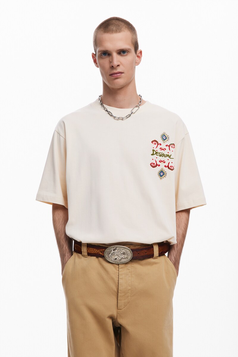 2点おまとめ Desigual 半袖Tシャツ Mサイズ アートスクエアTシャツ 女性用 I Desigual.com