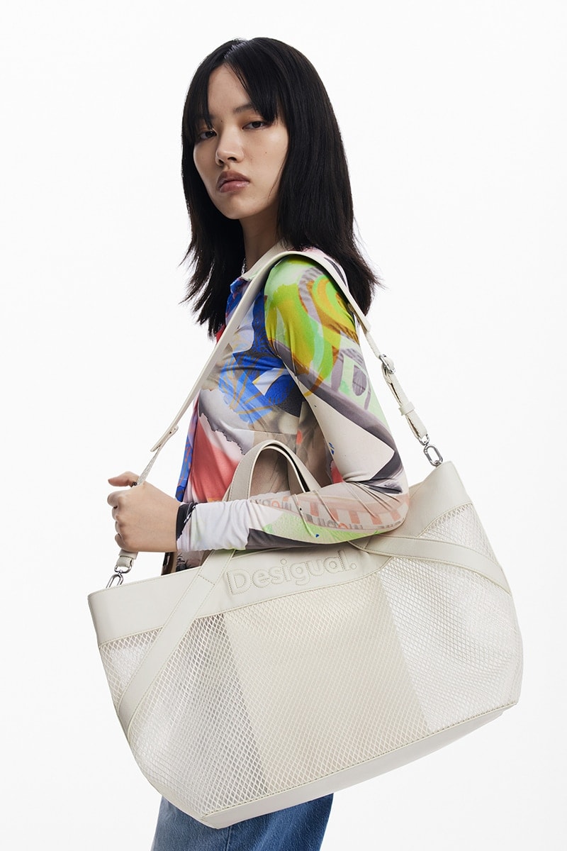 LOVELACE BESALU ショッピングバッグ | デシグアル(Desigual) | マルイ