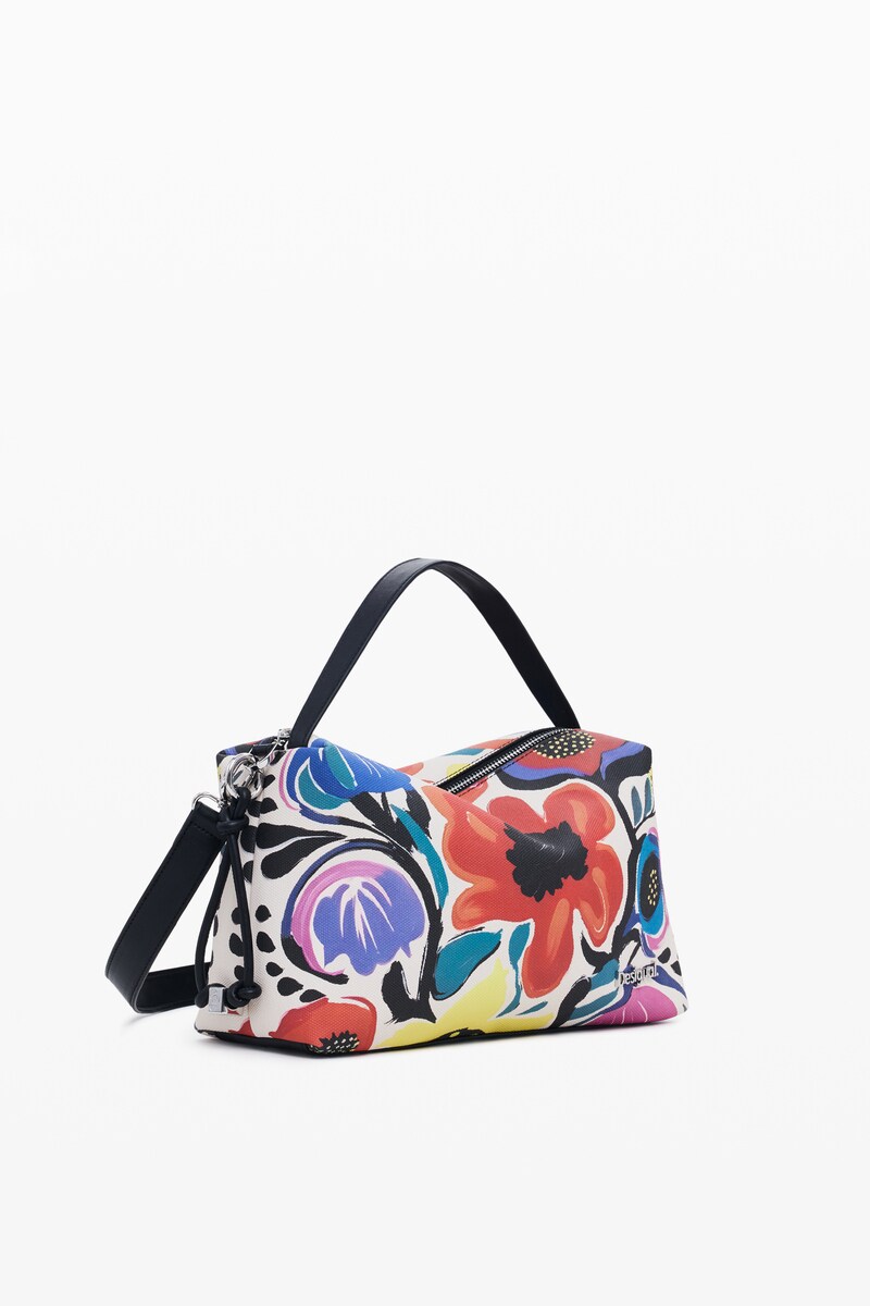 [ Desigual ] ラージ 花柄 ダブルハンドル トートバッグ Desigual ] ラージ 花柄 ダブルハンドル トートバッグ (Desigual