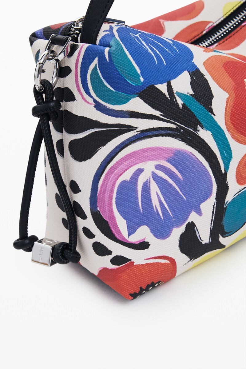 [ Desigual ] ラージ 花柄 ダブルハンドル トートバッグ Desigual ] ラージ 花柄 ダブルハンドル トートバッグ (Desigual