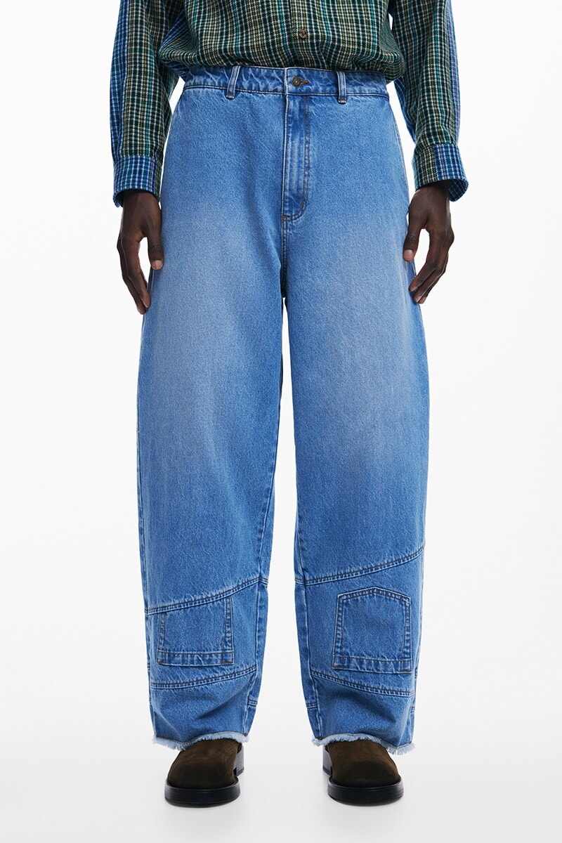 デシグアル（Desigual）/バレルレッグデニムパンツ バレルレッグデニムパンツ | デシグアル(Desigual) | マルイウェブチャネル