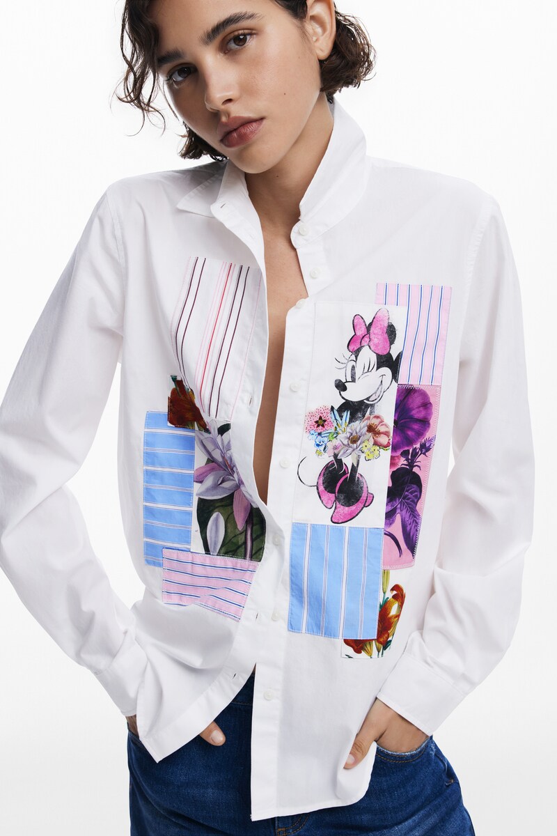 デシグアル（Desigual）/ミニーフラワーシャツ ミニーフラワーシャツ | デシグアル(Desigual) | マルイウェブチャネル