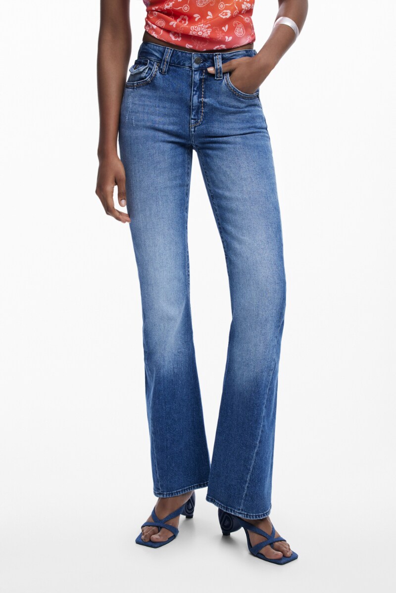 デシグアル（Desigual）/【6サイズ展開/34/44】COSTU デニムロングパンツ 6サイズ展開/34/44】COSTU デニムロングパンツ | デシグアル(Desigual