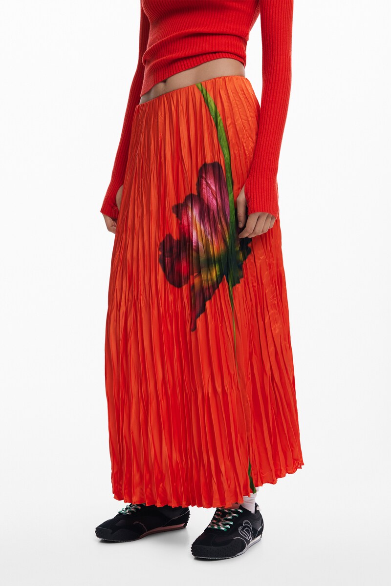 25秋冬新作＞3Dフラワーティアードスカート | ランダ(RANDA) | マルイ