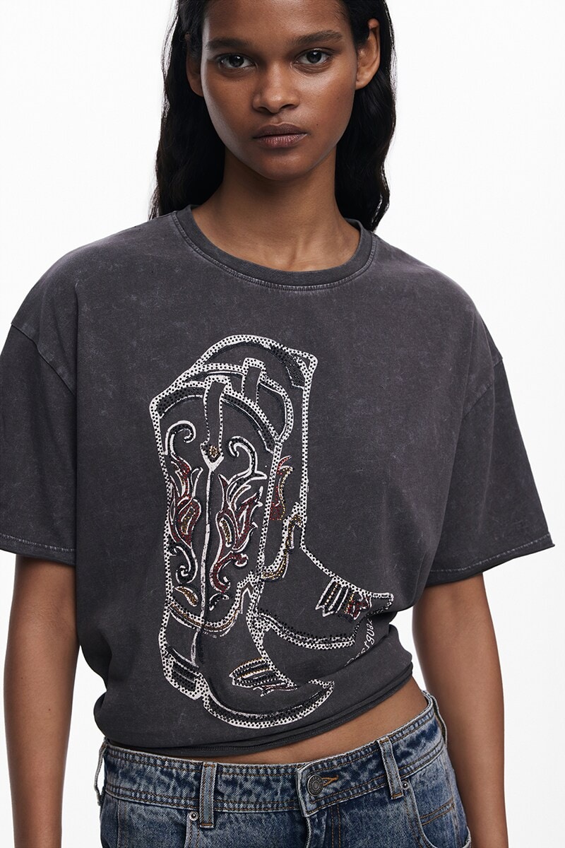 デシグアル Desigual イラスト 厚底 ハイカットスニーカー