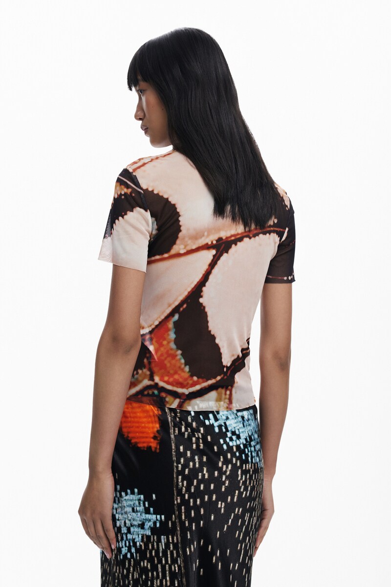 TSARDINELACROIX ショートスリーブ シアーTシャツ | デシグアル