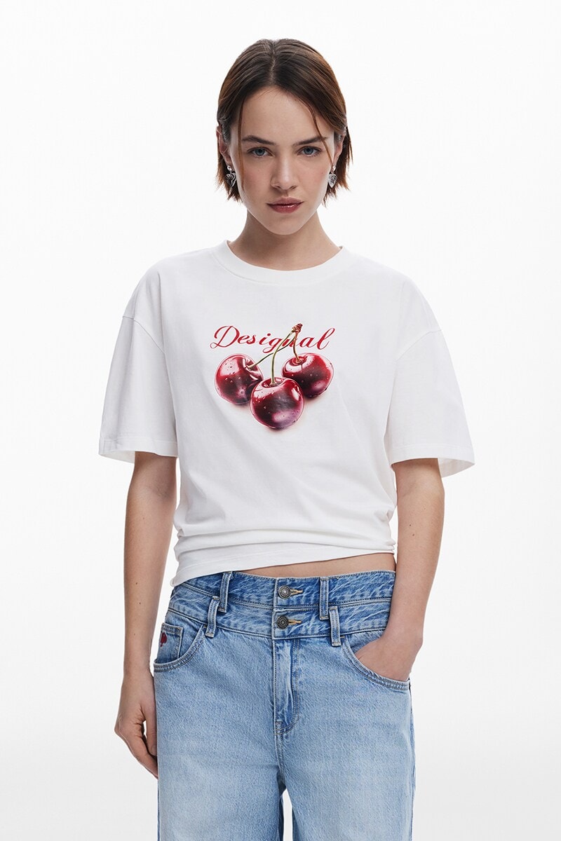 TSCHERRY ショートスリーブTシャツ | デシグアル(Desigual