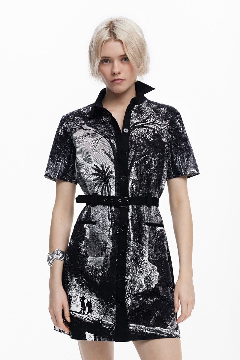 オーキッドプリント ロングドレス | デシグアル(Desigual) | マルイ