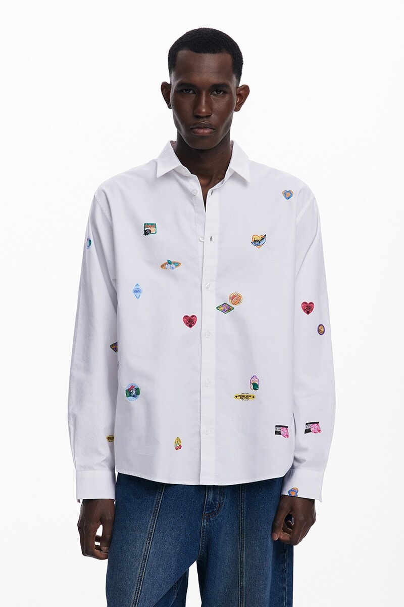 楽天市場】Desigual デシグアル メンズ 長袖シャツの通販