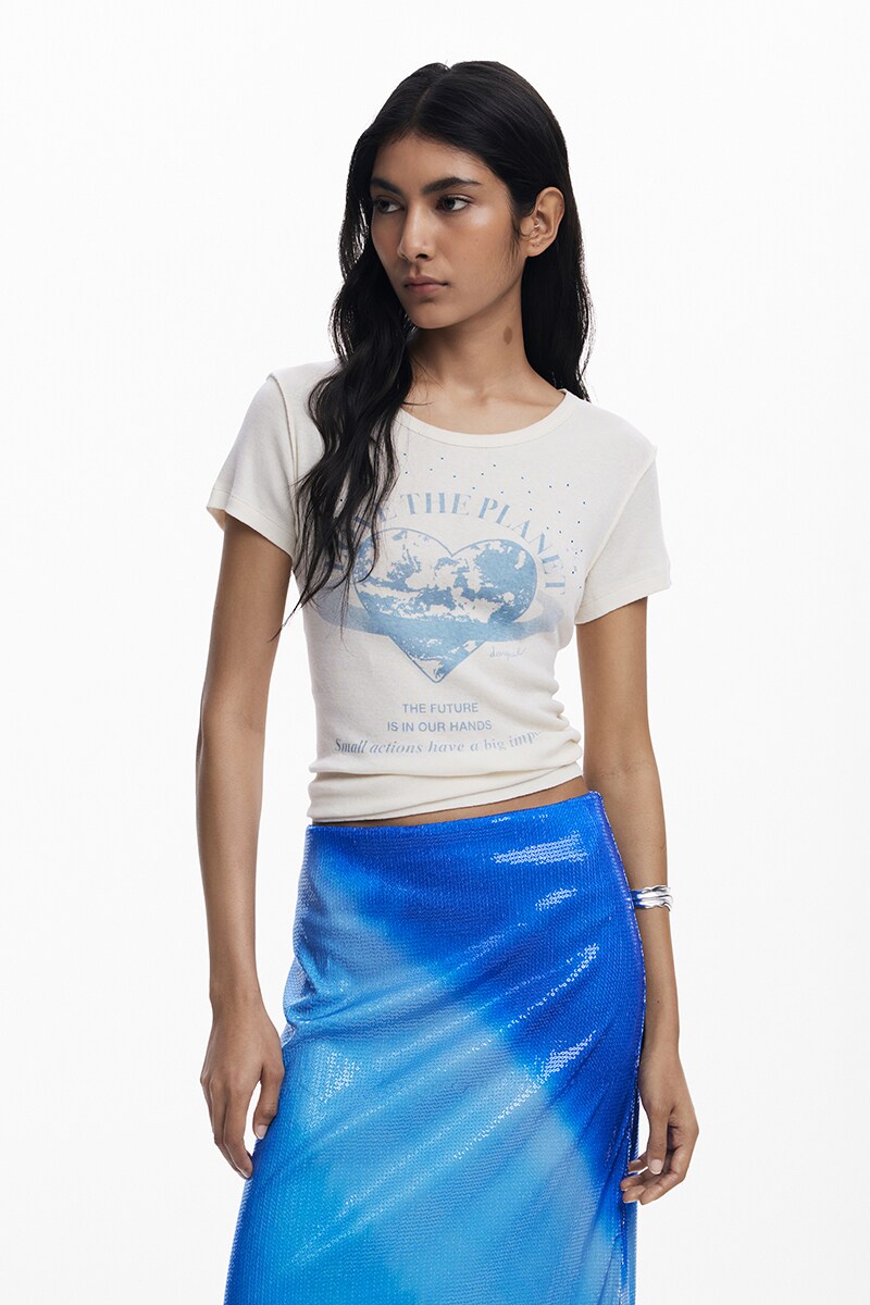 5サイズ展開/XS/XL】タイダイミディスカート | デシグアル(Desigual