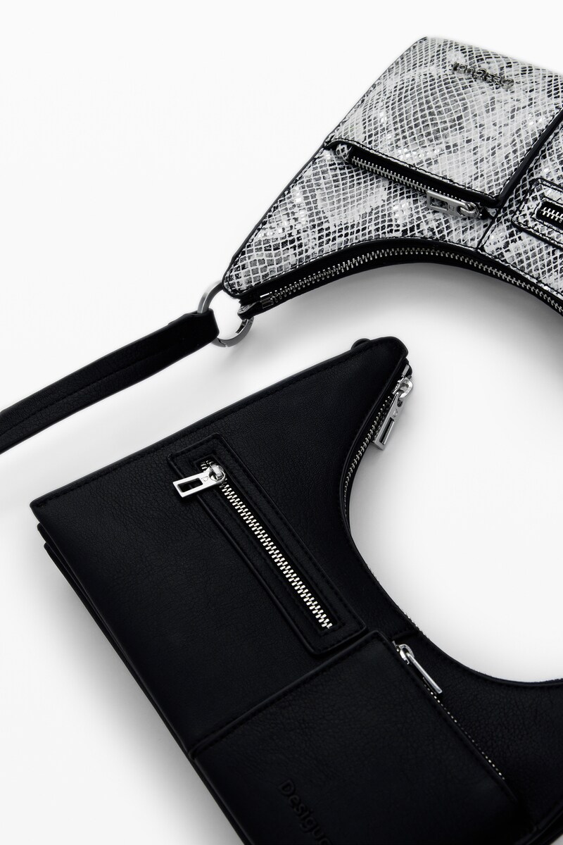 パイソンプリントのコンバーチブルバッグ 3way | デシグアル(Desigual