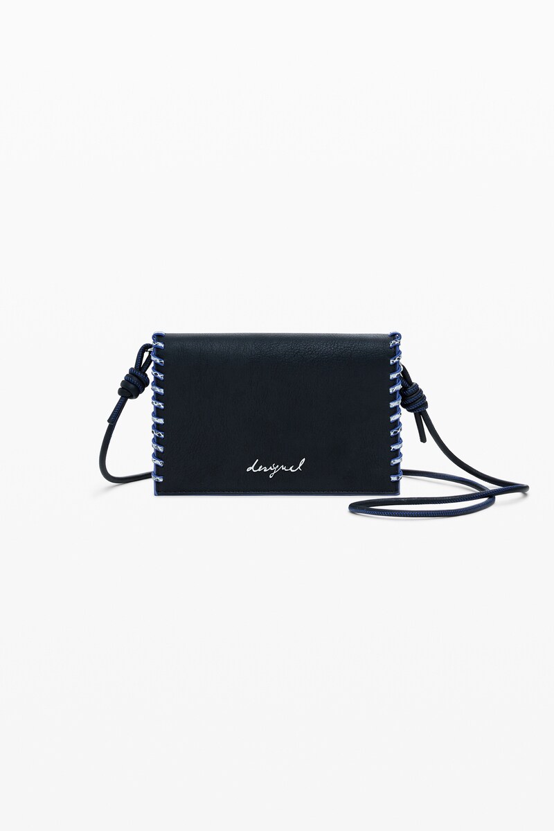 2イン1ステッチ入りショルダーウォレット | デシグアル(Desigual