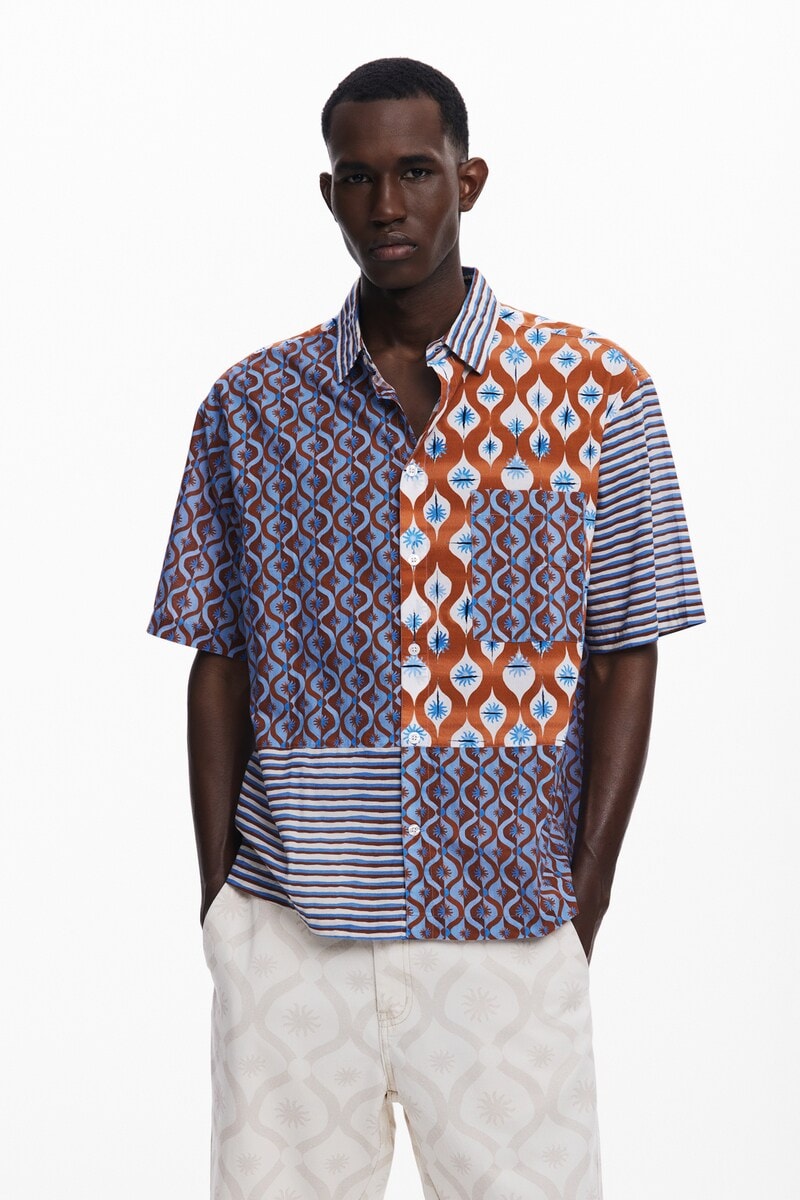 メンズ シャツ (幾何学柄) の一覧 | マルイウェブチャネル