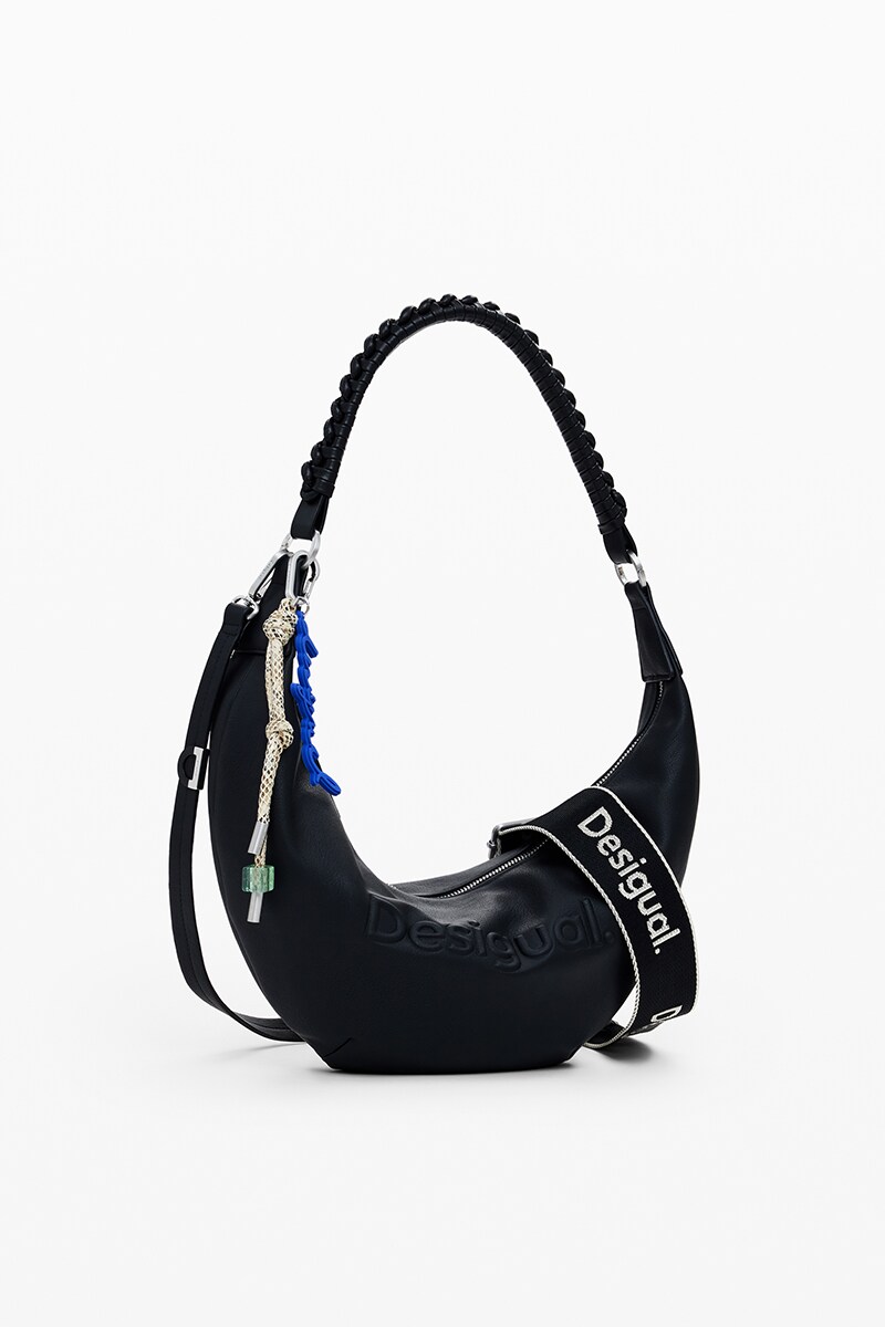 2WAYミディアム3Dロゴレザー風バッグ | デシグアル(Desigual