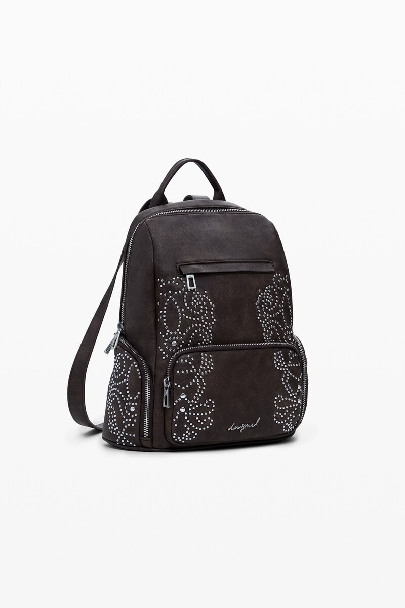 2WAY スタッズ付き小型ポケットバックパック | デシグアル(Desigual