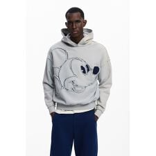 デシグアル(Desigual)の【5サイズ展開/S/XXL】ミッキーマウスのフーディースウェットパーカー