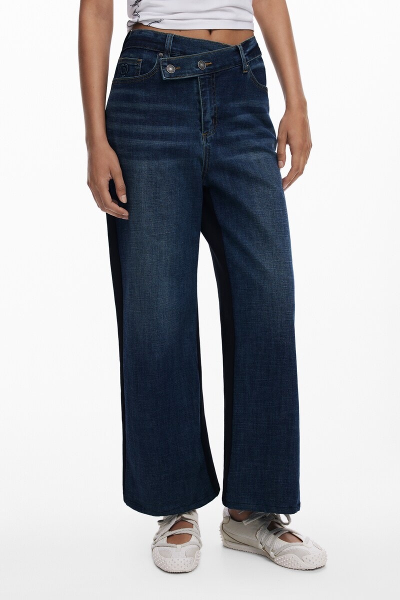 5サイズ展開/XS/XL】ハイブリッドジョガーデニムパンツ | デシグアル