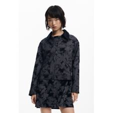 【5サイズ展開/XS/XL】フロッグ加工ショートジャケット