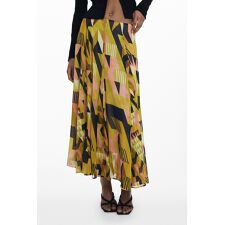 デシグアル(Desigual)の【5サイズ展開/XS/XL】幾何学模様のフレアスカート by クリスチャン・ラクロワ