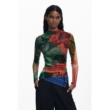 【5サイズ展開/XS/XL】タペストリープリントハイゲージニット by クリスチャン・ラクロワ