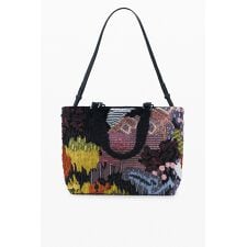 【2WAY / A4収納可】中型ビーズショルダーバッグ