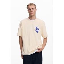 【5サイズ展開/S/XXL】ペイズリー柄のTシャツ