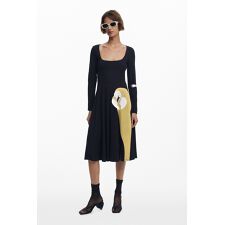 デシグアル(Desigual)の【5サイズ展開/XS/XL】リリーAラインドレス