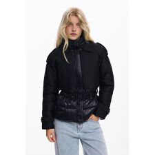 【5サイズ展開/XS/XL】ハイブリッド中綿ジャケット