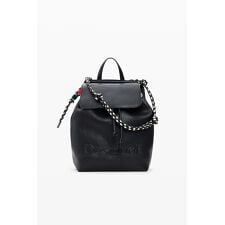 【2WAY】3Dロゴ型押し コードストラップ付き バックパック 2026SS 新作