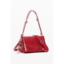 ロゴ入りミディアムバッグ